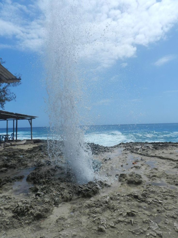 Hoyo Soplador de la isla de San Andrés