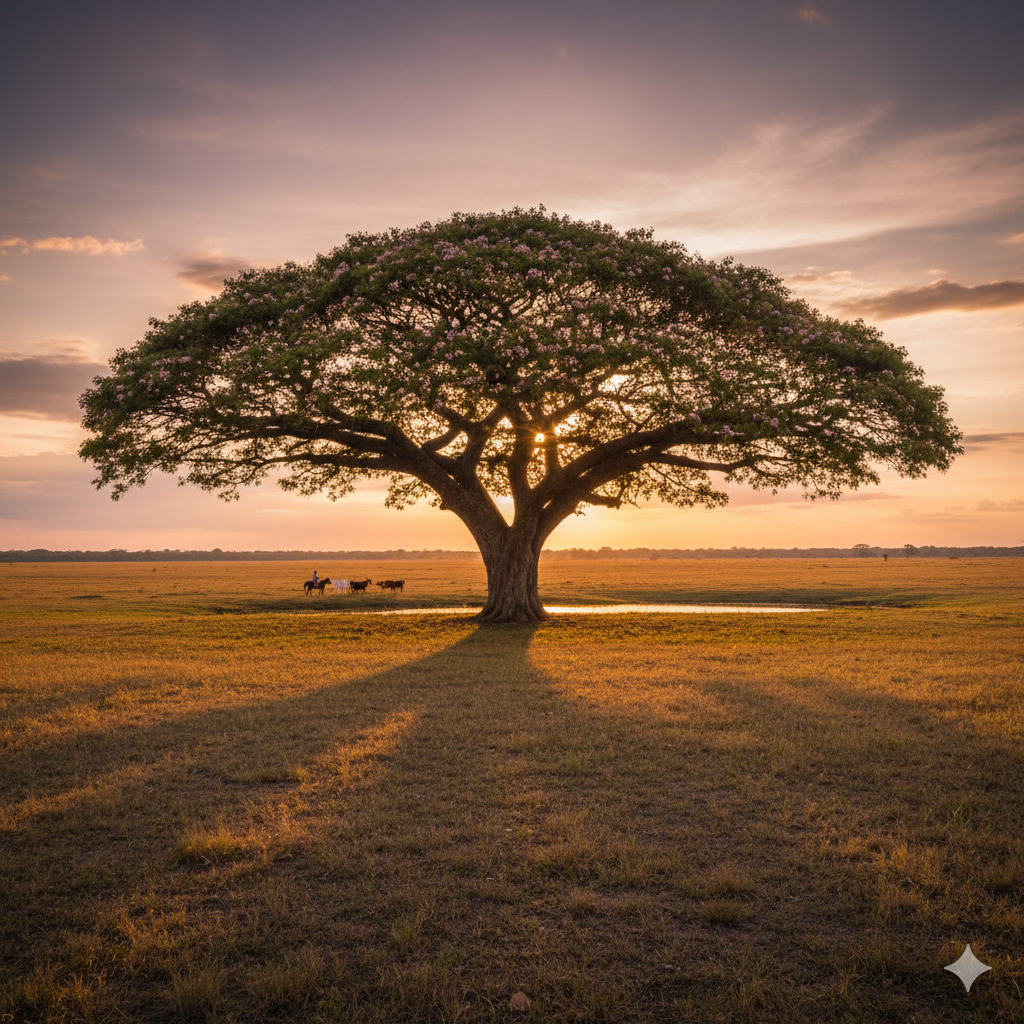 Árbol Samán gigante